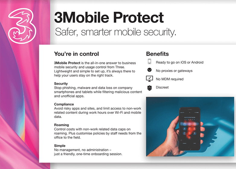 3Mobile Protect benefits