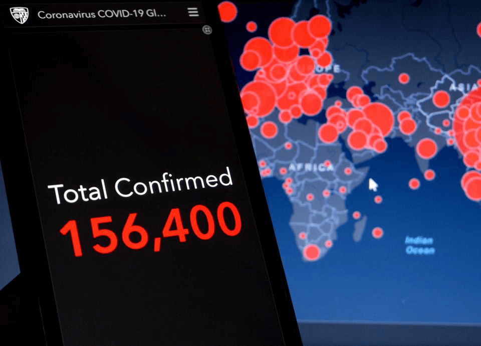 Coronavirus map trojan