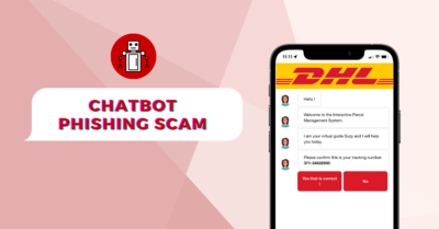 DHL Chatbot Phishing