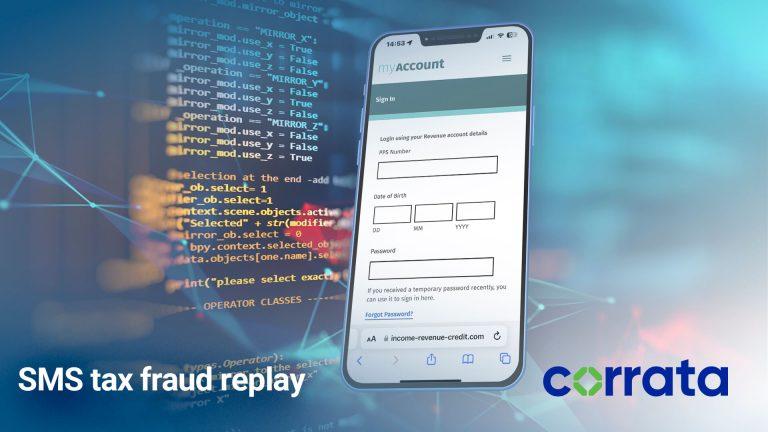 SMS tax fraud replay