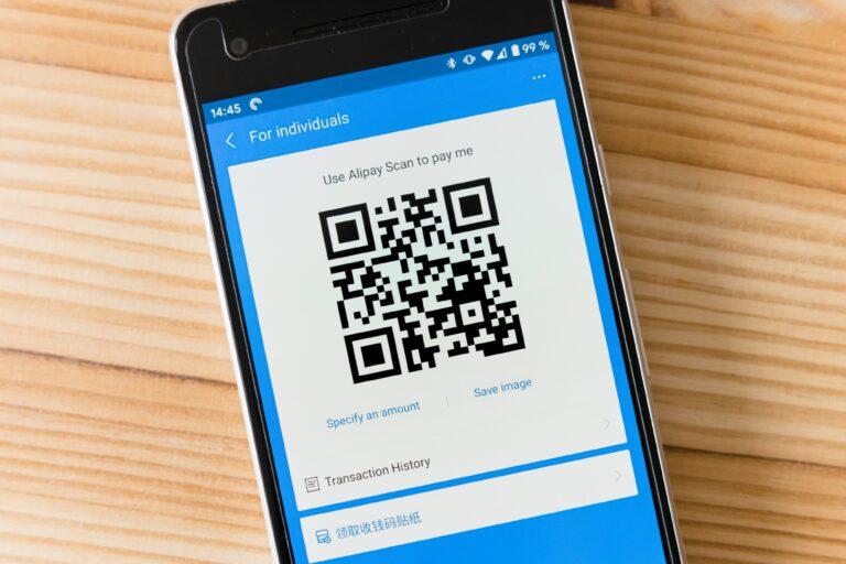 qr code quishing show on a phone