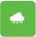 Cloudlogo in green square