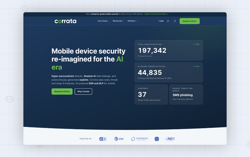 corrata mobile threat defense software