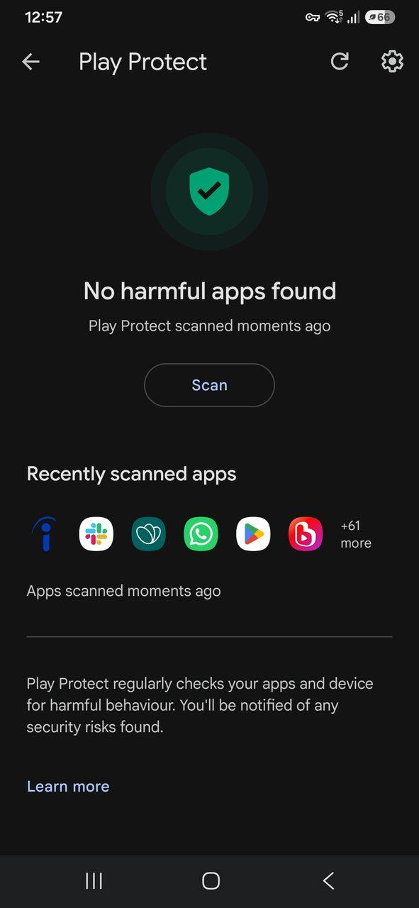 Play protect doesn't detect it as a harmful app